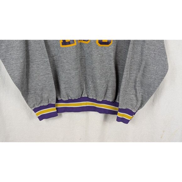 Vintage Russel Athletic LSU Sweatshirt Gray Women's Size Large - Picture 4 of 12